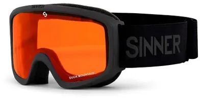 Zdjęcie produktu dla Gogle narciarskie Sinner Duck Mountain dla dzieci, czarne, CAT2