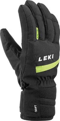 Image de Gants Leki pour enfants HS Max Junior noir/lime : taille 6