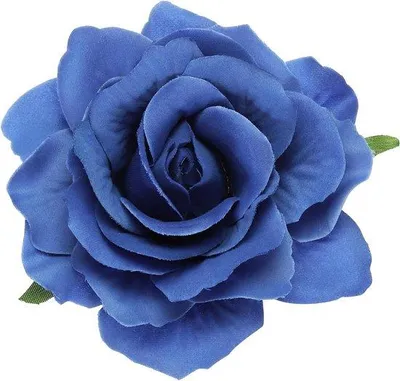 Produktbild von Blaue Haarklemmen 10 cm Blumen Haarspangen Schmuck