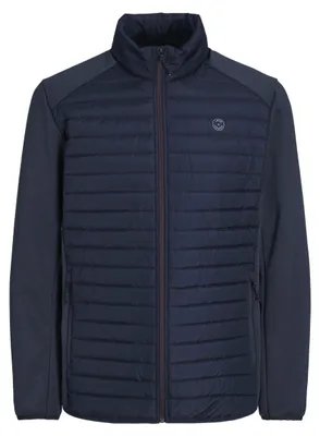 Produktbild von JACK & JONES Herren JJEMULTI Quilted Collar NOOS Steppjacke, Navy Blazer/Detail: