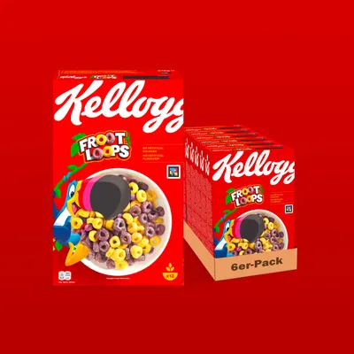 Produktbild von Kellogg's Froot Loops - 6x 375g