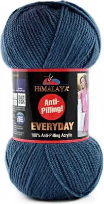 Produktbild von Himalaya Everyday – Premium-Anti-Pilling-Garn, Jeansblau, Weich & Pflegeleicht
