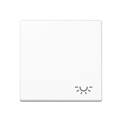 Obrázek produktu pro Symbol kolébky LIGHT alpská bílá pro spínač/tlačítko A 590 L WW