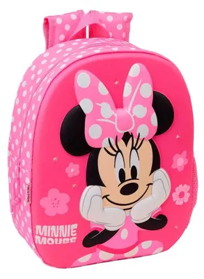 Produktbild von Safta Minnie Mouse 8.64l 27x33x10 Cm 3d Rucksack Rosa  Kinder Rosa One Size
