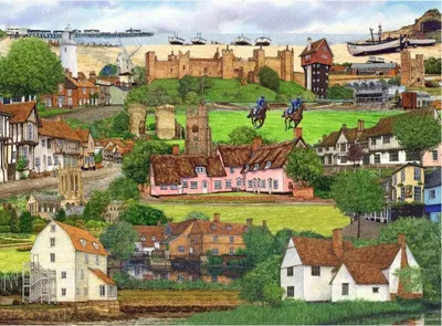 Produktbild von RAVENSBURGER Puzzle Útě k do Suffolku 500 dílků