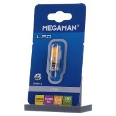 Obrázek produktu pro LED žárovka G4 AC12V 2800K - Kontrolka LED / Multi LED 220 ... 240 V G4 bílá MM 49182