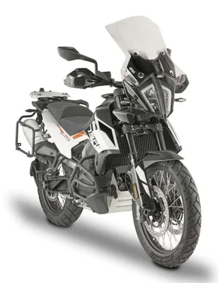 Produktbild von Givi Windschild 7710DTG transparent für KTM - 395 mm x 470 mm, mit ABE