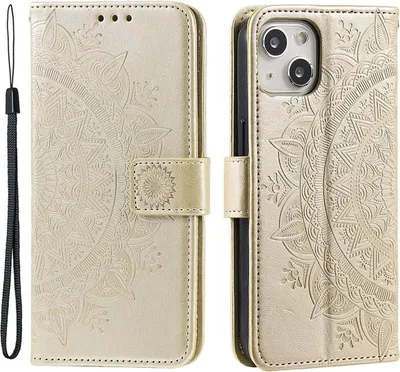 Produktbild von Hülle für Apple iPhone 14 Plus Handyhülle Flip Case Etui Handy Cover Mandala
