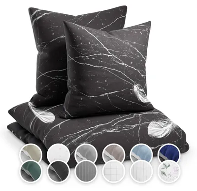 Produktbild von Sleepwise Soft Wonder Bettwäsche, Microfleece-Bettwäsche 240x220, 2x Kissen- und 1x Bettbezug, Atmungsaktiv, Antistatisch, Hypoallergen, Knitterfrei, Weiche Bettwäsche 240x220 cm