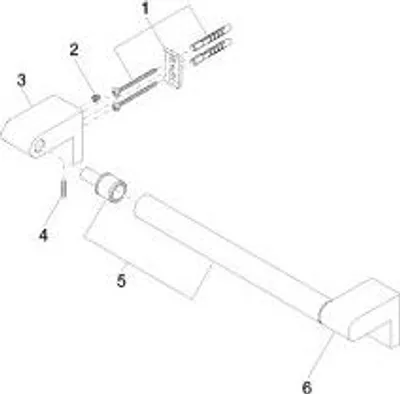 Zdjęcie produktu dla Dornbracht IMO uchwyt wannowy 300 mm, 83030670-19