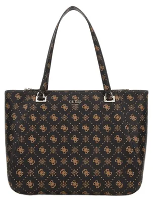 Image de Guess Sac Voyage Calebra Tote Espresso Logo
