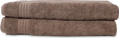 Immagine prodotto di Set sauna Brielle 100% cotone - 80x200 cm - 2 pezzi - Marrone - 420 GSM