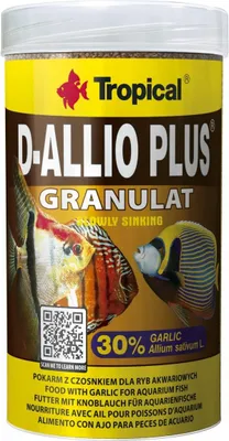 Image de Tropical D-Allio Plus Granulat 250Ml/150G
