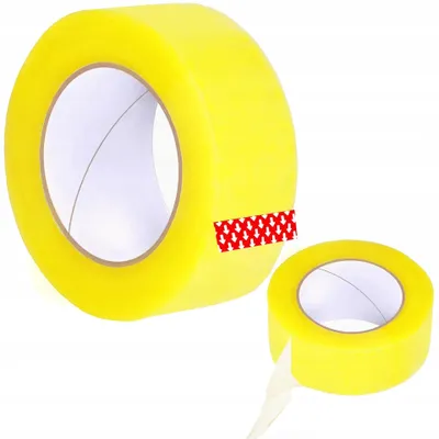 Produktbild von Selbstklebendes Verpackungsband, farblos, transparent, stark, 4,8 x 200 cm – 1 Stück