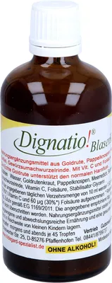 Produktbild von Dignatio! Blasenkraft Lösung, 100 ml Lösung