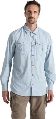 Produktbild von Craghoppers Nosilife Adventure Iii Langarmhemd Blau 4XL Herren Blau 4XL