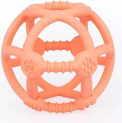 Produktbild von Beißring baby KinderBeißring Kugel Pfirsich Beißringe GiliGums