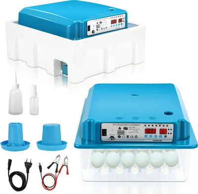 Produktbild von Brutmaschine Komplettset Brutapparat Eier LED Motorbrüter fur 36 Hühnereier