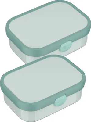 Produktbild von Mepal CAMPUS Brotdose mit Gabel cool mint 2er Set (2025)