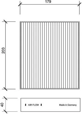 Produktbild von DIEDERICHS DCI1124 Aktivkohle Innenraumfilter Pollenfilter für MITSUBISHI COLT VI (Z3A, Z2A) für SMART FORFOUR (454)