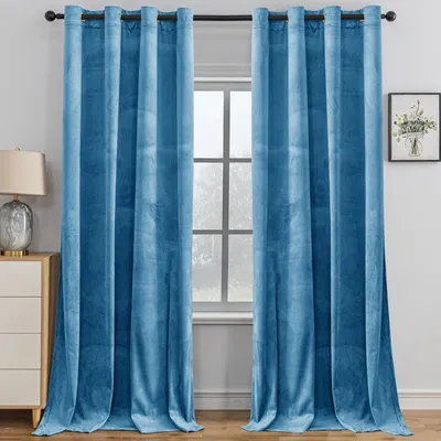 Obrázek produktu pro Sada zatemňovacích závěsů 2 - 117 x 137 cm - Thermo závěsy - Zvuková izolace