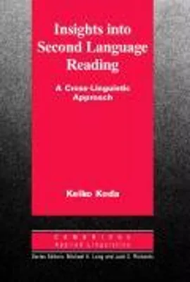 Zdjęcie produktu dla Insights into Second Language Reading