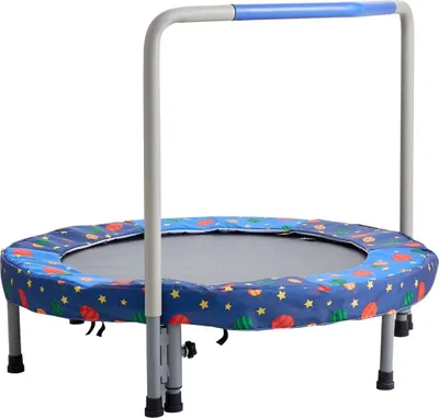 Produktbild von 36" Trampoline for Kids Foldable Mini Toddler Trampoline Indoor Outdoor