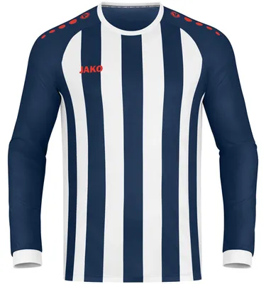 Produktbild von Jako Inter Trikot Langarm Kinder - Navy / Weiß / Flame