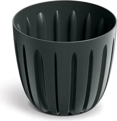 Produktbild von Blumentopf WARIO 13,8 cm - Farbe: anthrazit