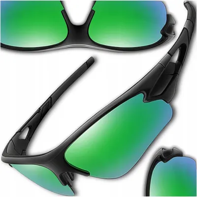 Produktbild von EdiBazzar Sportliche Radsport-Sonnenbrille UV400 verspiegelt