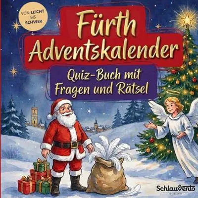 Produktbild von Fürth-Adventskalender: Quiz-Buch mit Fragen und Rätsel