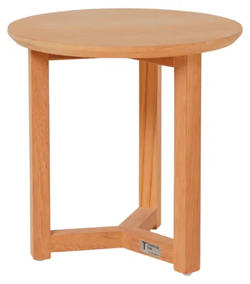 Produktbild von Manon Beistelltisch Rund Durchmesser 35 cm aus Teakholz Natur