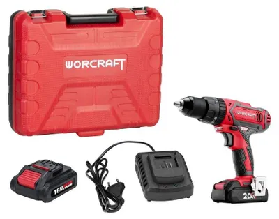 Obrázek produktu pro Šroubovák Worcraft CD-20LiH, 20V, 2x Li-ion 2,0Ah