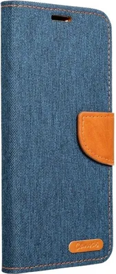 Immagine prodotto di Elegante custodia per telefono cellulare CANVAS book holster compatibile con iPhone 15 Pro Max blu scuro