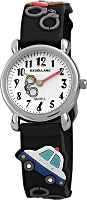 Produktbild von Excellanc Kinderuhr mit Silikonarmband