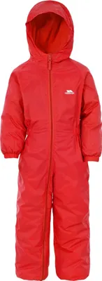 Produktbild von Trespass Dripdrop Kinder Regen-Overall TP1007 (128) (Knallrot)