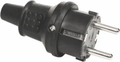 Produktbild von Gummi-Schutzkontakt-Stecker