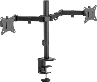 Produktbild von Tm Electron Tmslc624 Doppelmonitorständer Silber  Silber One Size