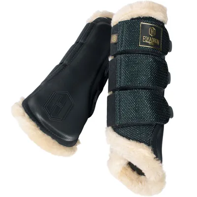 Produktbild von Eskadron HERITAGE Gamasche " GLITTER MESH " 1Paar Größe - XL Farbe - antique green