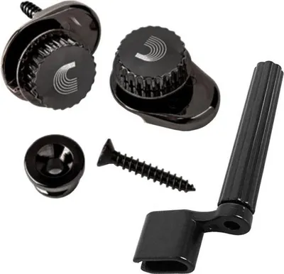 Productafbeelding van Planet Waves Stemklemmen, zwart, met snaarwinder