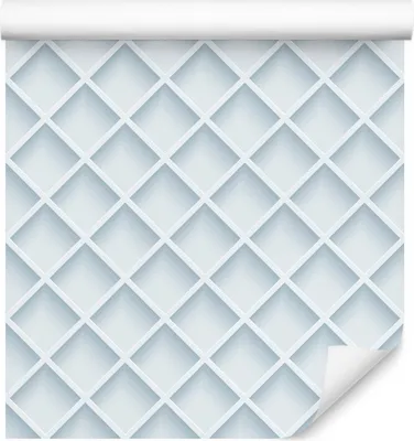 Produktbild von 10m VLIES TAPETE Rolle GEOMETRISCHE Quadrate 3D Effekt 6424