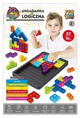 Zdjęcie produktu dla Układanka logiczna Figury - Pro Kids