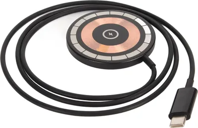 Zdjęcie produktu dla Magnetyczna ładowarka bezprzewodowa, 15 W magnetyczna podkładka ładująca do telefonu Type-C, kompatybilna z telefonem 12 13Mini 14 Plus 12 13 14 Pro, wielokrotna ochrona, bezpieczna i stabilna konstrukcja ładowania
