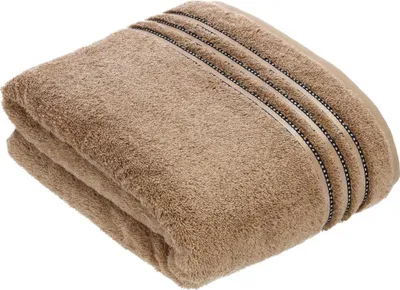 Produktbild von Vossen Badetuch Cult de Luxe Farbe camel Größe 100x150cm