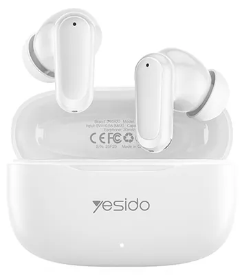 Zdjęcie produktu dla Yesido Wireless (TWS38) słuchawki stereo z Bluetooth 5.4 250 - białe