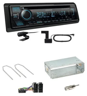 Produktbild von Kenwood KDC-BT560DAB Bluetooth DAB Einbauset für Renault Megane 2 Clio 3 Modus