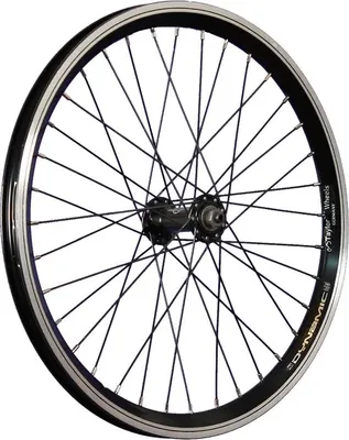 Produktbild von 20 Zoll Vorderrad Grünert Dynamic4 Hohlkammerfelge Schnellspanner schwarz