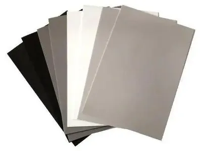 Image de Mousse grise noire 20x30cm 8 feuilles
