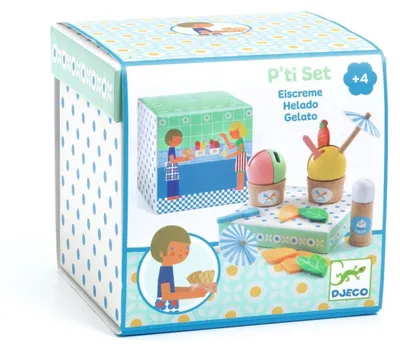 Productafbeelding van Houten rollenspeelset Gelateria, Djeco