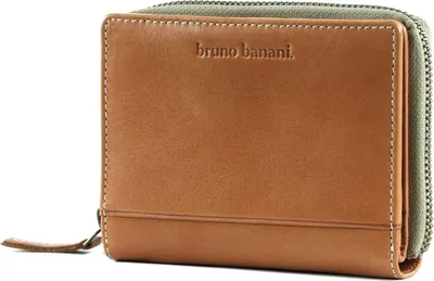 Produktbild von bruno banani Geldbörse Wallet Zip With Flap Cognac hellbraun